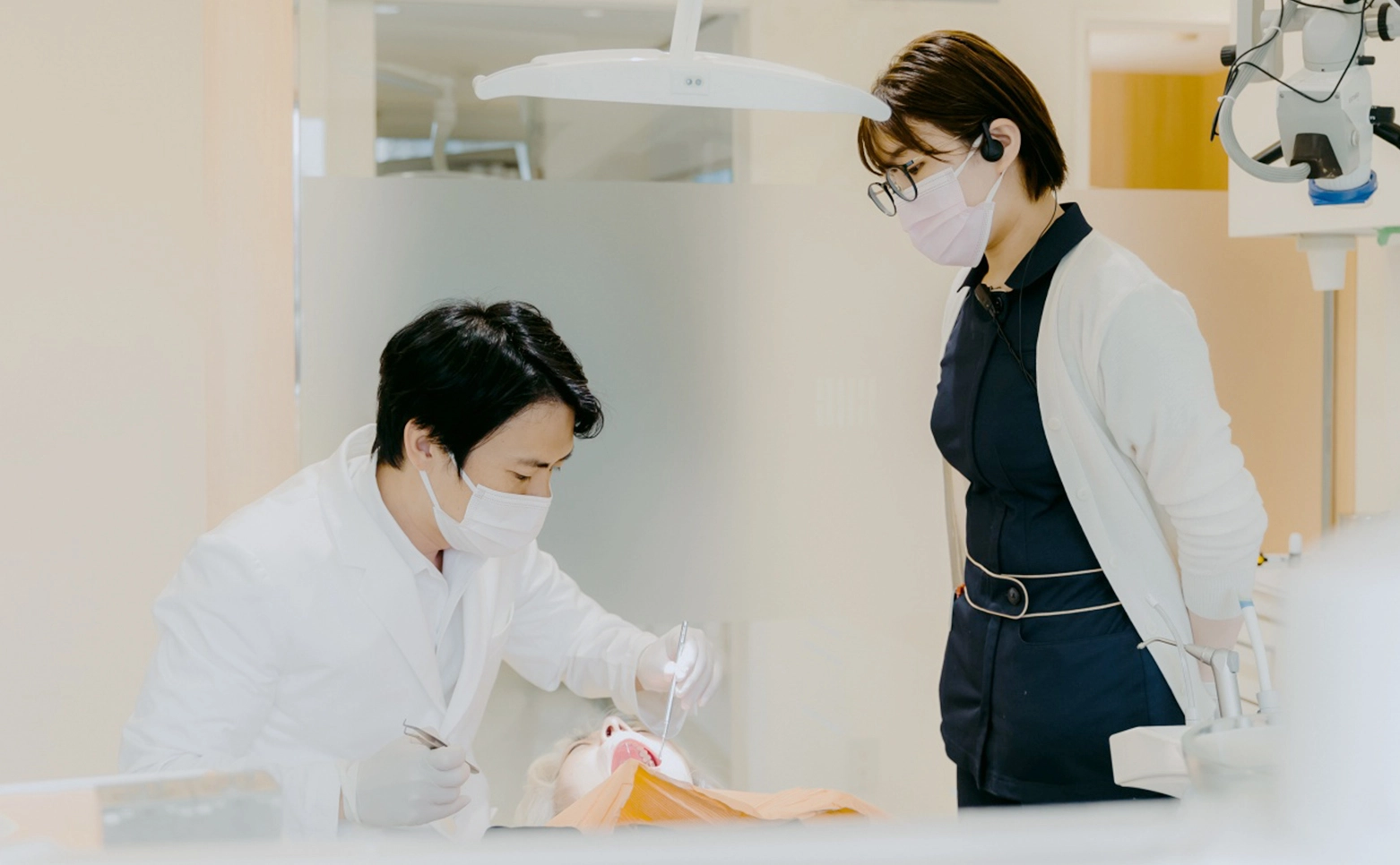 他院の歯科医師も認めた、高い技術力。